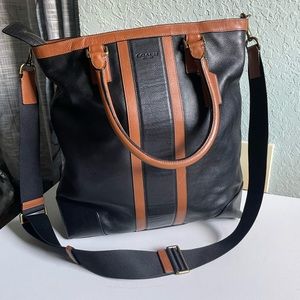 Coach Bag Black/Brown Tote Bag